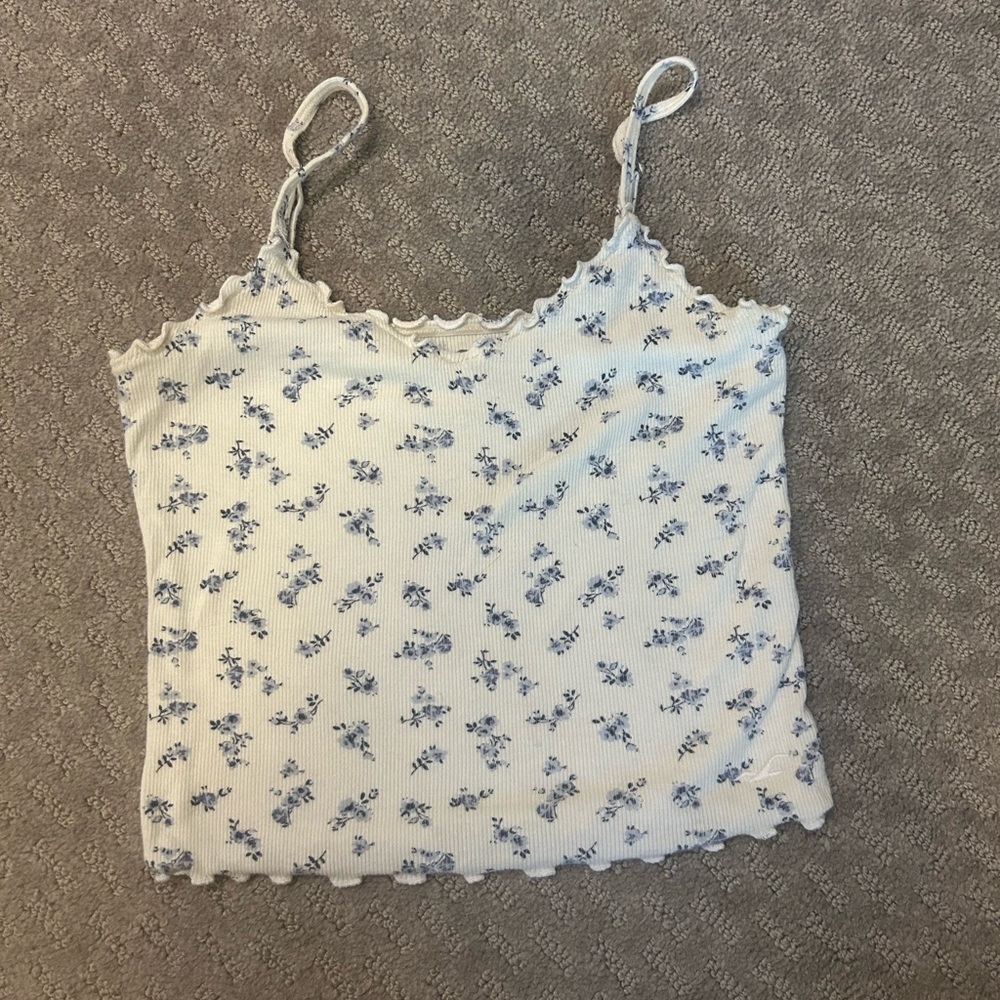 Hollister Floral Crop Top